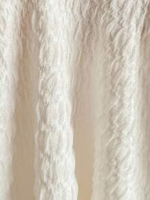 Soleia Abito mini elegante da donna, a tinta unita, con spalline a spaghetti e design traforato, adatto per l'estate