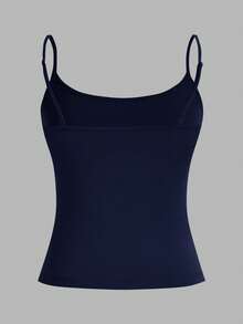 SHEIN EZwear 3pcs/Set Women's Sexy Cropped Camisole Tops, Suitable For Summer - Multicolor - View 8