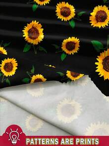 Soleia 女士休闲修身吊带背心和高开衩抽绳腰带裙套装，适合夏季、度假、向日葵和花卉印花 - 白色 - 查看 3