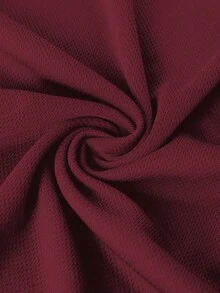 Manfinity Sport Corelite Breathable Knitted Red Men's Sports Shirt With Durable Round Neck And Short Sleeves Gym T-Shirt Gym Tops Loose Oversized Gym Shirts Loose Fit Gym Top