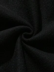 SHEIN 青少年男童简约宽松撞色字母印花卫衣，休闲学院风，舒适百搭，面料柔软，适合日常穿着、上学、外出、户外活动，秋冬季男童卫衣，青少年黑色卫衣，十字架图案卫衣，秋冬季男童卫衣，青少年黑色基督教卫衣，哥特十字架酷炫摇滚印花卫衣 - 黑色 - 查看 7