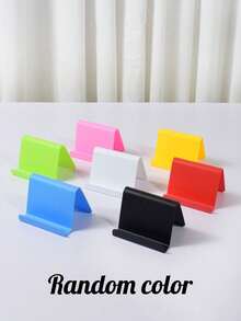 1pc Foldable Phone Stand, Adjustable Tablet Holder For Desk, Portable Desktop Cell Phone Stand, Universal Hands-Free Mount, Collapsible Non-Slip Cradle Dock, Office Accessories, Perfect For Video Calls And Watching Movies, Great Tech Gift For Halloween, Christmas - Multicolor - View 6