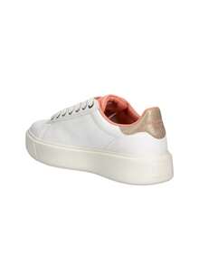 US Polo Assn Klassische, bequeme, lässige Mode Kontrastfarben Plateau-Sneaker mit Schnürung