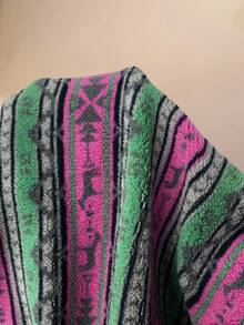 SHEIN EZwear 大码女式休闲拉链短款夹克，秋冬多色可选 - 淡紫色 - 查看 3