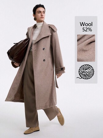 Aalyst Lyxig lång sjal med hög krage för kvinnor, elegant, avslappnad, lyxig för fest, pendling, utflykt, lämplig för Halloween, jul, nyår, Thanksgiving, vinter, fuskpäls