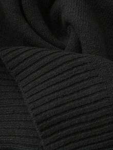 Joress Damski sweter z dzianiny wełnianej w dużym rozmiarze, komplet wypoczynkowy, kolor kawowy