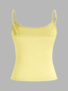 SHEIN EZwear 3pcs/Set Women's Sexy Cropped Camisole Tops, Suitable For Summer - Multicolor - View 9