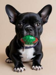 PETSIN Juguete masticable y de masticación a juego de colores navideños para mascotas, palo para moler los dientes, pelota elástica, juguete interactivo para aliviar el estrés - Multicolor - Ver 8