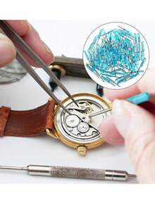 10pcs Blue Mini Screwdriver Set, Toy 2mm Cross Word Repair Tool, Suitable For Exercising Hands-On Ability Small Repair Tool, Crystal Screw Tool Halloween, Christmas, Thanksgiving Gift, Tools For Men