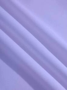 INAWLY 大码女式纯色落肩长袖拉链半开襟宽松休闲卫衣，适合秋季、毕业季、教师节等场合，返校季套头衫，秋冬款 - 紫丁香色 - 查看 4