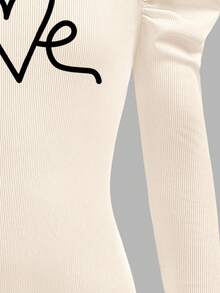 SHEIN Girlism 青少年女孩三件套休闲简约舒适插肩袖长袖T恤 - 灰色 - 查看 7