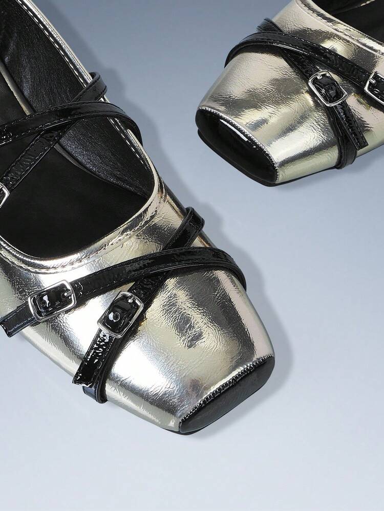 CUCCOO GRLICON Chaussures plates à enfiler avec nœud noir, convenant pour la rentrée scolaire, le style moto, le décontracté, le printemps/été, les vacances, les voyages, le style années 2000