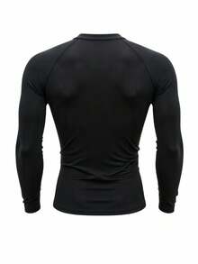 Manfinity Sport Corelite Men's Contrast Color Print Long Sleeve T-Shirt And Pants Sports Suit