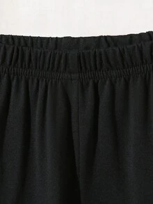 Bộ quần áo cho bé gái gồm áo nỉ cổ tròn lông xù màu tím và quần legging, phong cách trẻ trung, phù hợp đi học, mùa thu, mầm non, sinh nhật, cho bé - Hồng - Xem 6