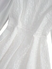GlowEve CURVE Vestidos de Halloween talla grande - Blanco - Ver 5