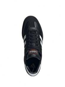 Adidas Giày thể thao Samba Unisex Đen/Trắng/Đỏ tươi IF194 - màu đen - Xem 3