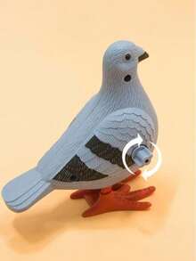 可爱跳跳鸽发条跳跃玩具仿真动物跳跃动物发条玩具圣诞礼物，跳舞猫，Piccione，圣诞糖果 - 彩色 - 查看 14