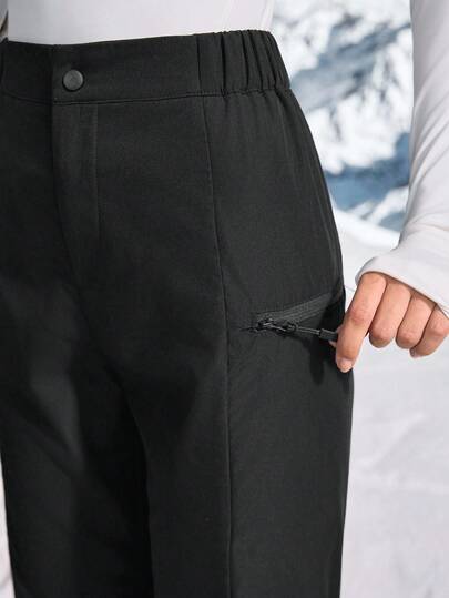 SHEIN In My Nature 女士纯色休闲户外裤