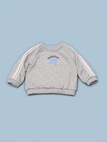 SUMWON Baby Athletik Club Zweiteiler Sweatshirt Set mit Raglanärmeln, Rundhalsausschnitt, Winter Lässig Outfit mit elastischem Bund Hose, Loungewear Set