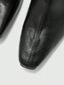 CUCCOO BIZCHIC 女士休闲舒适平底及膝靴 - 黑色 - 查看 9