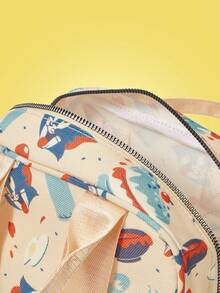 TOM & JERRY X SHEIN Women's Cartoon Pattern Cute & Fashionable Backpack - Multicolor - View 6