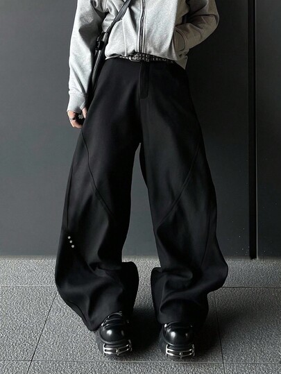 Street Life Pantaloni casual alla moda da uomo, adatti per uso casual quotidiano, uscite nel fine settimana, autunno