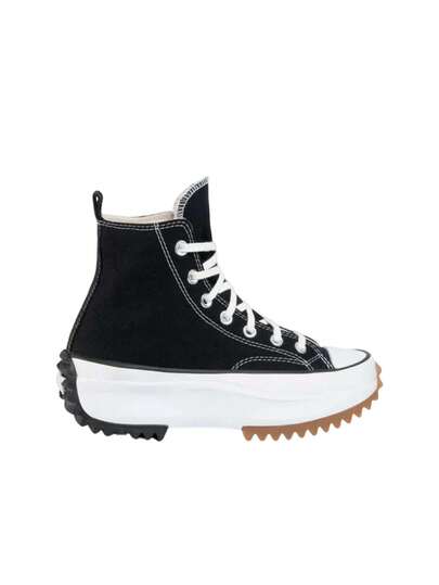 Converse Run Star Hike High Top Unisex Sports Shoes Black 166800C