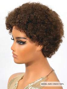 Wig Wear & Go yang Terjangkau Manusia Wig Afro - S4 - View 2