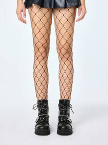 ROMWE Grunge Punk 女士黑色侧拉链系带靴，暗黑朋克摇滚风格链条装饰机车靴，学院复古骑士皮革踝靴 - 黑色 - 查看 2