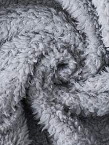 SHEIN Newborn Baby Boy/Girl Colorblock Zip-Up Soft Fleece Jacket, Comfortable & Skin-Friendly, Simple & Fashionable, Suitable For Indoor & Outdoor, Autumn/Winter Fall