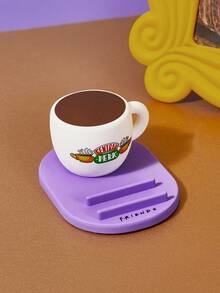 FRIENDS X SHEIN Central Perk Coffee Cup 3D Shape Mobile Phone Stand,Phone Holder, Gifts - Multicolor - View 2