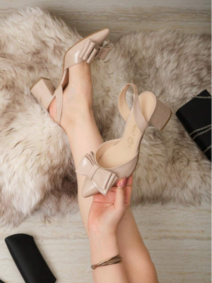 Women Pumps - Beige - View 1