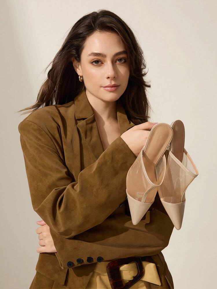 CUCCOO CHICEST Women's Pointed Toe Ankle Strap Stiletto Heels, Elegant Glamorous Romantic Sexy Fashion Gold Lady Dress Shoes, Suitable For Dates, Formal Parties, Elegant Outfits, Vacation, Cocktail, Nightclub