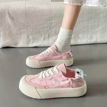 TENIS DE TELA VITAGE ROSA - Rosa Pálido - Ver 7