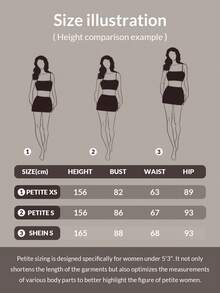 SHEIN PETITE Simple Solid Color Wrap High Waist Flared Pants Black Dress Pants Women