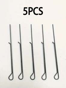 5/10pcs 4.3 Inches Candle Wick Holders Wick Holders For CandleMaking Metal Wick Centering Tool - Dark Gray - View 9