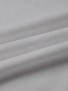 EMERY ROSE A Large-Sized Grey Round-Neck Long-Sleeved T-Shirt, Comfortable And Versatile - Light Grey - View 4
