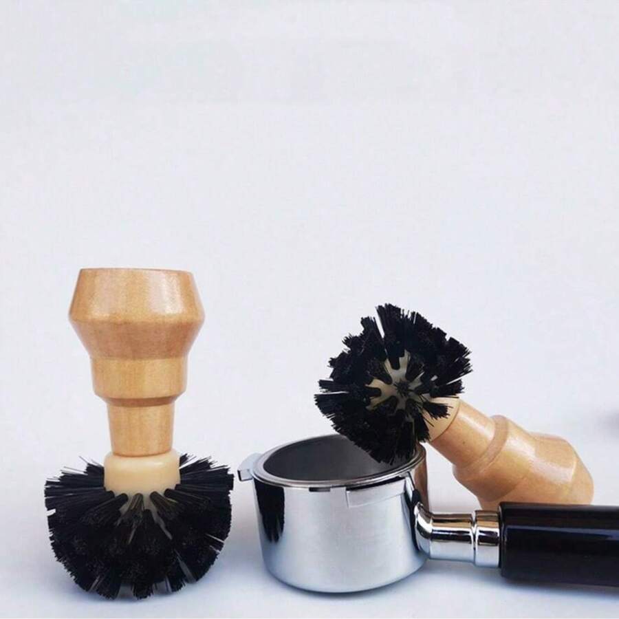 SHEIN 1 Coffee Machine Powder Bowl Cleaning Brush, Espresso Coffee Machine Cleaning Brush, Group Head Coffee Machine Cleaning Tool