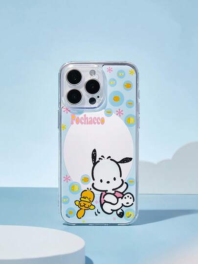 HELLO KITTY AND FRIENDS | SHEIN 卡通和字母圖案鏡面手機殼