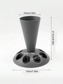 SHEIN 1pc Pastry Decoration Tool Holder, Pastry Bag Holder, Pipe Bag Holder, Cake Nozzle Holder, Cake Decoration Tool Ice Bag Holder, Baking Tool, (Gray) - Grey - View 7