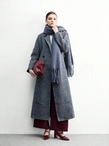 CUCCOO BIZCHIC Sepatu hak tinggi runcing dengan desain gesper untuk wanita, cocok untuk pemakaian sehari-hari. - Burgundy - View 10