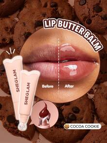 SHEGLAM Crystal Glaze Moisturizing Lip Gloss-Cocoa Cookie Moisturizing Clear Lip Gloss Clear Watery Mirror Lip Gloss Hydrating Reduce Lip Fine Lines Lip Makeup Brand Beauty Makeup Cosmetic For Women Girls Perfect For Fall Winter Ideal For Y2K Fancy Fashion Suitable For Birthday Present Halloween Party Ready Best Color