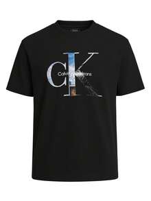 Calvin Klein Men's T-Shirts Black - Black - View 4
