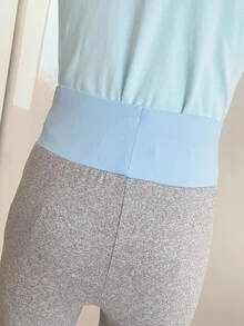 Quần ống loe xếp ly cạp cao phối màu đa năng, thường ngày, đi làm cho bé gái tuổi mới lớn, phù hợp mặc vào mùa xuân, mùa hè, mùa thu, phù hợp để tập thể dục ngoài trời và mặc đi học, trang phục cầu kỳ cho bé gái, trang phục phong cách công chúa cho bé gái, phù hợp cho mùa cưới và phong cách dễ thương, không có họa tiết truyền thống, chủ yếu là họa tiết hoa/trang trí một phần - Nhiều màu - Xem 4