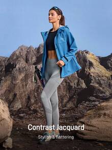 In My Nature 休闲时尚百搭修身舒适女式户外紧身裤 - 灰色 - 查看 4