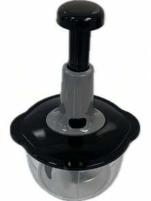 1 件装手摇手动蔬菜切碎机带锁不锈钢材质用于切菜磨蒜切肉易清洗家用厨房必备小工具 - 彩色 - 查看 7