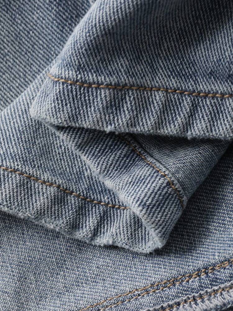 Women's Summer Pleated Short Casual Denim Mini Skirt Y2k