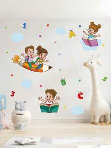 Colorful Pencil Wall Sticker For Room Drawing Pencil Decal Room Decor Home Decor Wall Decor Wall Stickers Stickers Living Room Decor Personalised Stickers - Multicolor - View 2