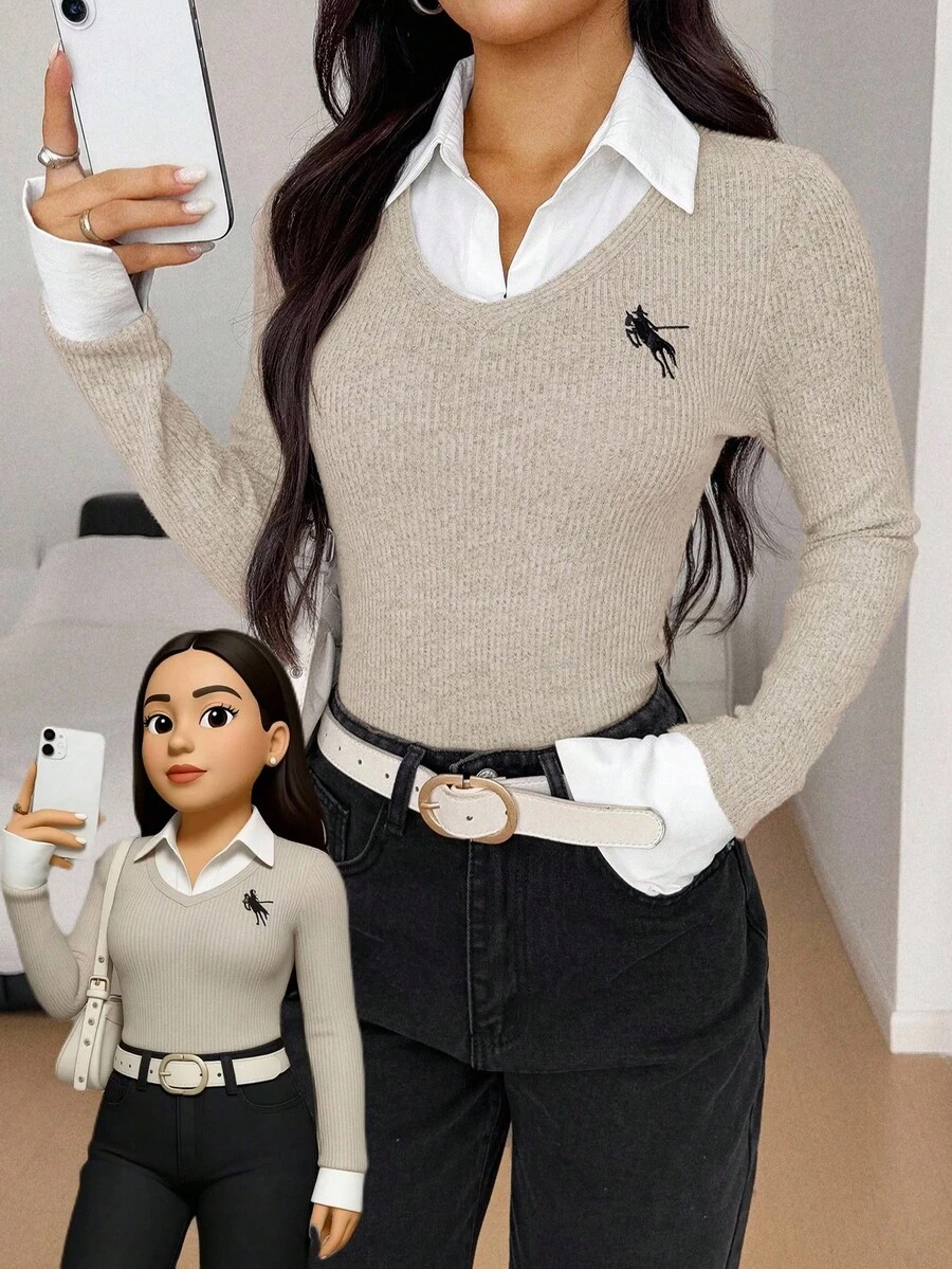 Zielony 女士T恤