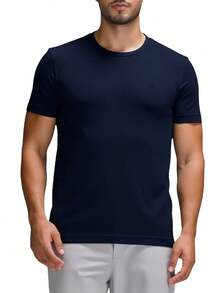 Emporio Armani Men's T-shirts Navy Blue - marineblau - Übersicht 1